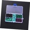 NUOBESTY 200pcs Artificial Volcanic Stone Spacer Beads Loose Beads for Jewelry Making Bracelets Necklaces Earrings Non-Fading Gemstone Beading Kit view 4