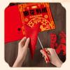 Chinese Handmade Paper-Cut, 30/32pcs Traditional Art Paper Cutting, Fun Paper Art Crafts Kits for Window Decoration Spring Festival Chinese New Year Activity view 4