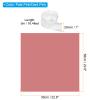 PATIKIL 20 Sheets Flower Wrapping Paper, Waterproof Flower Paper Wraps with Ribbon Floral Bouquet Supplies for DIY Crafts Packaging Bouquet, 22.8x22.8 Inch, Pale Pink/Dark Pink view 2