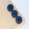 GANSSIA 1 Inch (25mm) Round Flatback Buttons for Garment Sewing Deep Blue Colour Button for Crafts Supplies DIY Pack of 50 pcs view 4