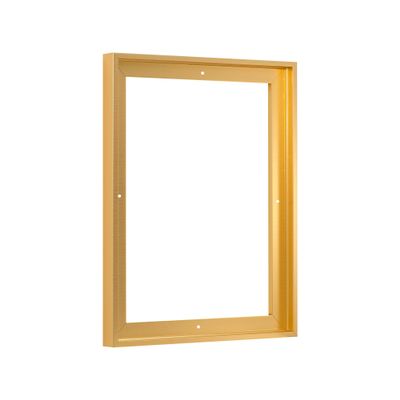 Pixy Canvas Floater Frame 26x40 for 3/4 (0.75) inch Deep Canvas Paintings/Canvas Prints/Wood Canvas Panels/Wall Art/Wall Decor/Home Decor/Artwork (Brass Gold, 26 x 40 inch, Portrait)