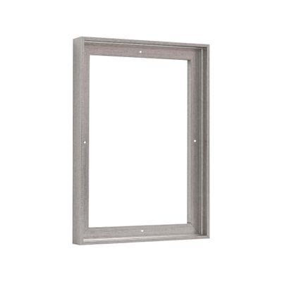 Pixy Canvas Floater Frame 14x20 for 3/4 (0.75) inch Deep Canvas Paintings/Canvas Prints/Wood Canvas Panels/Wall Art/Wall Decor/Home Decor/Artwork (Antique Silver, 14 x 20 inch, Portrait)