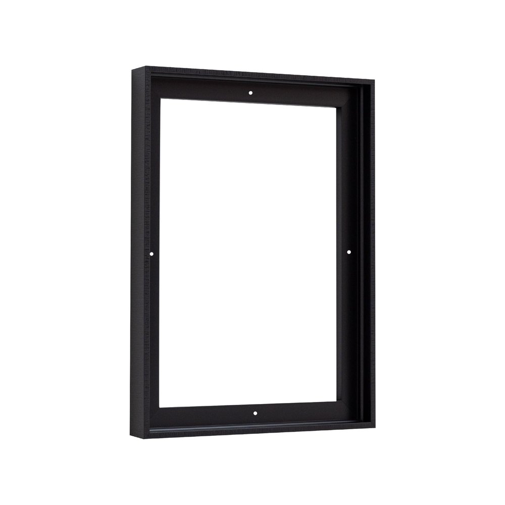 Pixy Canvas Floater Frame 22x30 for 3/4 (0.75) inch Deep Canvas Paintings/Canvas Prints/Wood Canvas Panels/Wall Art/Wall Decor/Home Decor/Artwork (Black Stripe, 22 x 30 inch, Portrait)