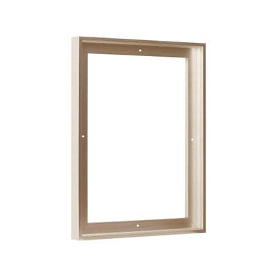 Pixy Canvas Floater Frame 9x27 for 3/4 (0.75) inch Deep Canvas Paintings/Canvas Prints/Wood Canvas Panels/Wall Art/Wall Decor/Home Decor/Artwork (Champagne, 9 x 27 inch, Portrait)