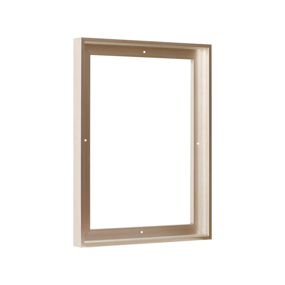 Pixy Canvas Floater Frame 9x27 for 3/4 (0.75) inch Deep Canvas Paintings/Canvas Prints/Wood Canvas Panels/Wall Art/Wall Decor/Home Decor/Artwork (Champagne, 9 x 27 inch, Portrait)