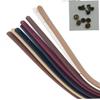 Tofficu 4pcs Pu Leather Tote Bag Strap Rivets Stylish Replacement Handle for Handbags and Wrist Straps Design for Women Bags view 4