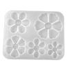STOBOK Petal Mold Casting Tool for Decor Epoxy Flower Design Six-Petal Ornament Mold for Home and Party Decoration view 1