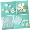 STOBOK Petal Mold Casting Tool for Decor Epoxy Flower Design Six-Petal Ornament Mold for Home and Party Decoration view 4