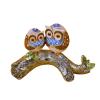 Bobbird - Resin Garden Animal Planter/Vase, Owl and Deer Tabletop Decor, Home Garden Soft Decoration, Landscape Ornament () view 1