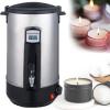 CHIPEL 8-35 Liter Large Electric Wax Melting Pot Easy Pour Spout,Wax Melter for Candle Making, 86F-230F Temperature Control, for Candle Soap Bulk Production, Business or Home,20L (Size : 35L) view 1