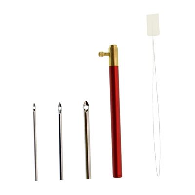 STOBOK 2sets DIY Embroidery Needle Accessories Punch Embroidery Tool Kit for Beginners Hand Craft Supplies