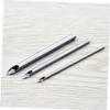 STOBOK 2sets DIY Embroidery Needle Accessories Punch Embroidery Tool Kit for Beginners Hand Craft Supplies view 3