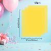 Bouiexye 60 Sheets Yellow Tissue Paper Christmas Tissue Paper Bulk Gift Wrapping for DIY Art Craft Floral Birthday Holiday Baby Shower Party 20 x 14.5 inches/51x37cm view 2