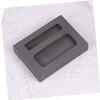 NUOBESTY 2pcs Long Strip Graphite Molding Slots Casting Mould Non-Ferrous Metal Refining view 2