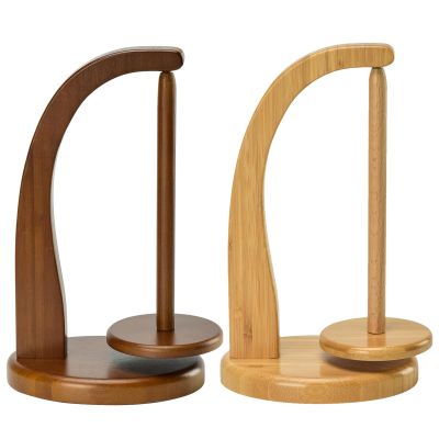 TAOLE Wooden Yarn Holder Dispenser for Crocheting, Magnet Balls Yarn Spinner Holder Space Saving Yarn Holder for Knitting Lovers g Bearing Load Yarn Spinner for Crocheting