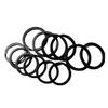 Operitacx 120pcs Plated Split Key Chain Ring Flat Key Rings Attachment Pin for Organization Jewelry Making view 2
