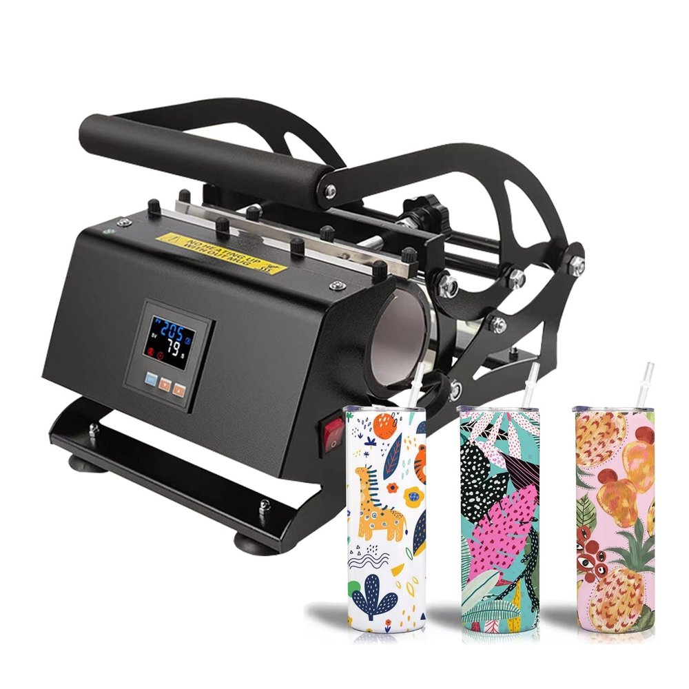 BaNbe Tumbler Heat Press Machine 11oz/ 15oz/20oz DIY Sublimation Mug Cup Heat Transfer Machine Mug Press for Skinny Tumbler Mug Cup