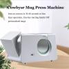 BaNbe Mug Press Machine, Automatic Mug Heat Press for Sublimation 11-15oz, Coffee Cup Transfer Printing, DIY Presents Gifts White, 20240103 view 2