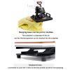 BaNbe Heat Press 12x15 Inch 8 in 1 Shirt Press Machine 360 Degree Rotation Swing Away Digital Multifunctional Heat Transfer Machine Sublimation Printing Press Combo for T Shirts Mugs Hat Plate Cap view 2