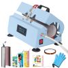30oz Tumbler Heat Press MachinePortable Heat Press 11/15/20/ 30OZ Sublimation Blanks Glass Tumbler Skinny Straight Cups Ceramic Mugs with100 Sheets Paper Heat Resistant Tape Gloves for Gift (Color : view 1