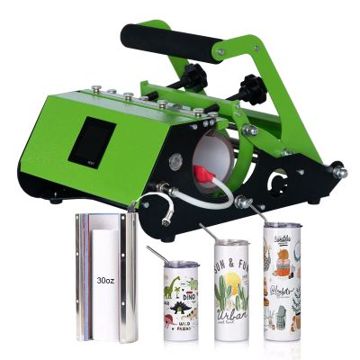 Tumbler Mug Heat Press Machine 30 OZ 20 OZ 16 OZ Blue Tumbler Press Machine for Straight Sublimation Blanks Skinny Tumbler 15 OZ 11 OZ Sublimation Ceramic Mugs Heat Transfer Print