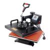 BaNbe Heat Press 12x15 Inch 5 in 1 Shirt Press Machine 360 Degree Rotation Swing Away Digital Multifunctional Heat Transfer Machine Sublimation Printing Press Combo for T Shirts Mugs Hat Plate Cap view 4