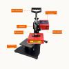 BaNbe Small Heat Transfer Machine Shaking Head Heat Press Machine Digital Industrial Sublimation Printer Press for T Shirts, 20240103 view 4