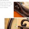OqcEha Double-Sided Embroidery Table,Embroidery Screen, Decoration Table Antique Style Embroidery Small Screen Classical Decoration Handmade Double-Sided Embroidery Desktop view 3