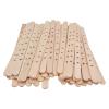 Pilipane 50Pcs Wooden Candle Wick Fixers, Birch Candle Wick Holders, Wick Centering Devices Candle Wick Bars for Effortless Candle Making (7 Holes) view 1