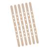 Pilipane 50Pcs Wooden Candle Wick Fixers, Birch Candle Wick Holders, Wick Centering Devices Candle Wick Bars for Effortless Candle Making (7 Holes) view 2