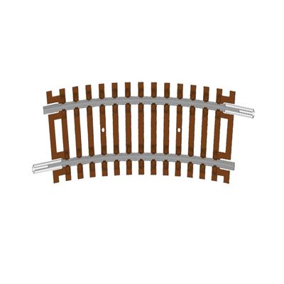Hornby TT:120 Model Railway TT8020 Half Curve - 1st Radius Track Pieces