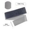 STARLIGHT TRIMMINGS 3 Inch Soft Horsehair Braid 22 Yards Sewing Trim Veil Wedding Accessory (Gray) view 2