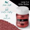 Christmas Glitter Red, Green Fine Glitter for Crafts, Resin, and Scrapbooking, 4 OZ Christmas Confetti Pack for Dcor view 3
