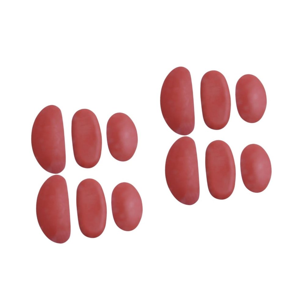 EXCEART 12pcs Clay Sculpting Tools Silicone Molding Scrapers for Pottery and Clay Crafts Comfortable Grip for Beginners and Professionals for Creative Projects