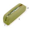 Mr. Pen- Silicone Pencil Case, Aesthetic Pencil Bag for Women, Makeup Pouch, Multifunctional Pouch for Stationery, Cosmetics and Electrical Goods Storage view 2