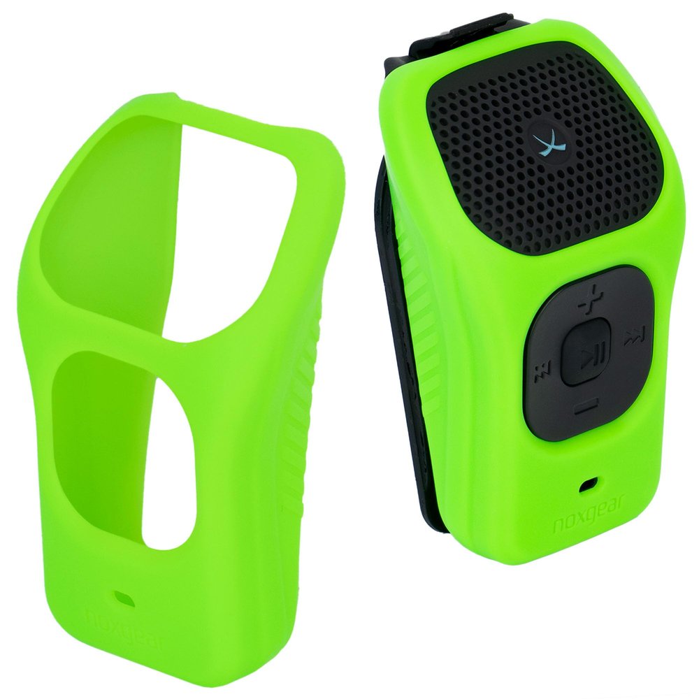 Noxgear 39g Bluetooth Speaker Protective Silicone Cover Shock Absorbing, Scratch Resistant, Soft Touch Silicone Protective Skin - Bright Green