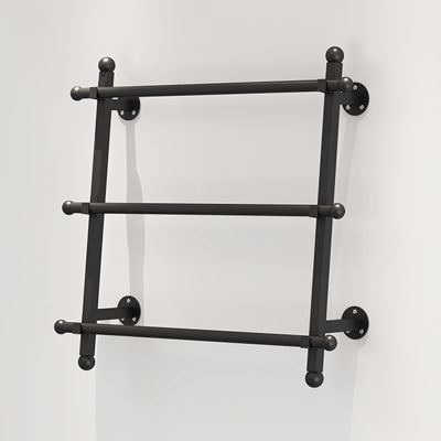 Ribbon Holder Organizer Display Stand Multifunctional Display Rack, 3 Tier Wall Organizer with Removable Rungs/Bar, Home Store Heavy Duty Storage Organizer Holder Shelf for Scarf, Pants, Hijab ( Color