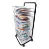 THEGA Art Drying Rack - Mobile Paint Drying Rack, 30 Removable Shelves, Functional & Mobile Paint Drying Rack, Canvas Rack Art Storage, Painting Drying Rack with Wheels (Size : 25-Layer) view 3
