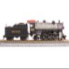 Broadway Limited 8011 Light Pacific 4-6-2, T&P 713, Gray Boiler, Paragon4 Sound/DC/DCC, N Scale view 2