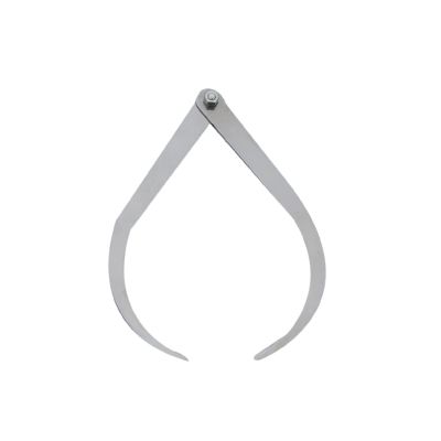 Stainless Steel Caliper Clay Sculpture Ceramic Measuring Pottery Tools 4" 8" 10" 12" Length Leg Accessories Pottery Tool Curved-Caliper Precision-Measuring Tool Handheld-Caliper Clay High