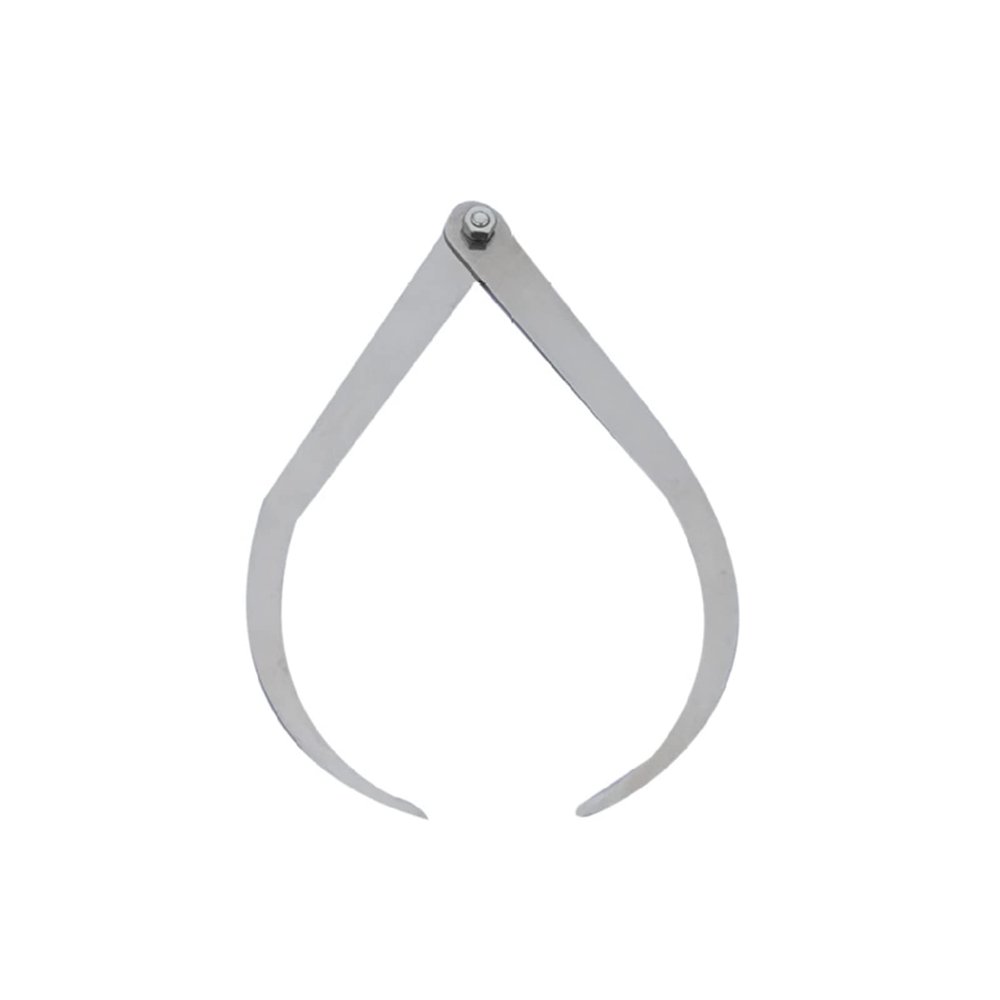 Stainless Steel Caliper Clay Sculpture Ceramic Measuring Pottery Tools 4" 8" 10" 12" Length Leg Accessories Pottery Tool Curved-Caliper Precision-Measuring Tool Handheld-Caliper Clay High