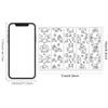 BEUNITONE Animal Bookmark Clear Stamps 6.3x4.3 Rectangular PVC Silicone Stamps for Card Making DIY Scrapbooking Photo Album Journal view 2