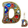 ARTopet Diamond Art Painting Keychain Kit 5D DIY Diamond Art Keychains Crafts Hanging Ornaments Home Decor Doublesided Drill-D view 1