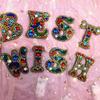 ARTopet Diamond Art Painting Keychain Kit 5D DIY Diamond Art Keychains Crafts Hanging Ornaments Home Decor Doublesided Drill-D view 4