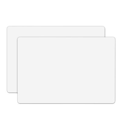 2 Pack Silicone Mats for Resin, Crafts,Liquid, Silicone Placemat (2 x White)