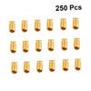 STOBOK 10packs Jewelry Slide Lock Necklace Connector DIY Jewelry Connectors Spring Buckle Clasp Beads view 3