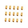 STOBOK 10packs Jewelry Slide Lock Necklace Connector DIY Jewelry Connectors Spring Buckle Clasp Beads view 4