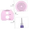 NUOBESTY 12pcs DIY Kit Rolling Curling Tool Quilling Pen Paper Craft Supplies for Paper Craft view 2