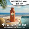 Cactus Plant Sticker 4 Inch Botanical - Waterproof Vinyl Decal for Laptop Water Bottle Car Tumbler - Durable Aesthetic Long-Lasting Stickers for Adults ID44990 view 2