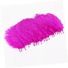 SHINEOFI 60pcs Natural Ostrich Rosy for Wedding Party Crafts and Home Decorations view 4
